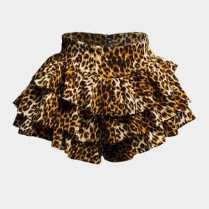 Leopard Baddie Shorts